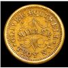 Image 3 : 1863 Oliver Boutwell Civil War Token 1c Grades Choice AU/BU Slider