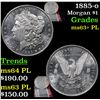 Image 1 : 1885-o Morgan Dollar $1 Grades Select Unc+ PL