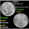 Image 1 : 1890-s Morgan Dollar $1 Grades Select+ Unc