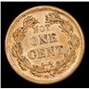 Image 3 : 1863 Indian Civil War Token 1c Grades Select Unc BN