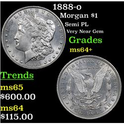 1888-o Morgan Dollar $1 Grades Choice+ Unc