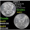 Image 1 : 1888-o Morgan Dollar $1 Grades Choice+ Unc
