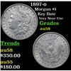 1897-o Morgan Dollar $1 Grades Choice AU/BU Slider