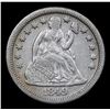 Image 2 : ***Auction Highlight*** 1849-o Seated Liberty Dime 10c Graded xf+ By USCG (fc)