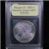 Image 4 : ***Auction Highlight*** 1883-o Rainbow Toned Morgan Dollar $1 Graded GEM+ Unc By USCG (fc)