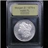 Image 4 : ***Auction Highlight*** 1879-s Morgan Dollar $1 Graded GEM+ UNC PL By USCG (fc)