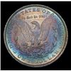 Image 3 : ***Auction Highlight*** 1880-p Rainbow Toned Morgan Dollar $1 Graded GEM Unc By USCG (fc)