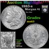 Image 1 : ***Auction Highlight*** 1883-s Morgan Dollar $1 Graded Select Unc By USCG (fc)