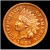 Image 2 : 1885 Indian Cent 1c Grades Select Proof Red