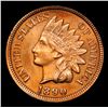 Image 2 : ***Auction Highlight*** 1890 Indian Cent 1c Graded Gem+ Unc RD By USCG (fc)