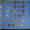 Image 5 : Starter Lincoln cent book 1909- 1940 48 coins . .