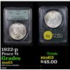 Image 1 : PCGS 1922-p Peace Dollar $1 Graded ms63 By PCGS