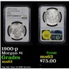 Image 1 : 1900-p Morgan Dollar $1 Grades Select Unc