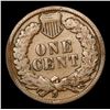 Image 3 : 1880 Indian Cent 1c Grades f+