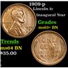 Image 1 : 1909-p Lincoln Cent 1c Grades Select+ Unc BN