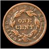 Image 3 : 1839 Booby Head Coronet Head Large Cent 1c Grades vg+