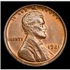 Image 2 : 1921-p Lincoln Cent 1c Grades Choice+ Unc RB