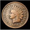 Image 2 : 1871 Indian Cent 1c Grades vg+