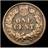 Image 3 : 1871 Indian Cent 1c Grades vg+