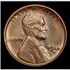 Image 2 : 1918-d Lincoln Cent 1c Grades Select+ Unc BN
