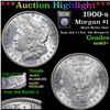 Image 1 : ***Auction Highlight*** 1900-s Morgan Dollar $1 Graded Select+ Unc By USCG (fc)