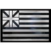 Image 2 : Flags of the American Revolution Continental Colors Flag .8oz .925 Sterling Silver Bar Grades