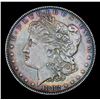 Image 2 : ***Auction Highlight*** 1882-p Rainbow Toned Morgan Dollar $1 Graded Choice+ Unc By USCG (fc)