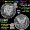 Image 1 : ***Auction Highlight*** 1880/1880-s/s Morgan Dollar $1 Graded Select Unc+ DMPL By USCG (fc)