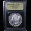 Image 4 : ***Auction Highlight*** 1878-p 7tf Morgan Dollar $1 Graded Choice Unc+ DMPL By USCG (fc)