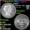Image 1 : ***Auction Highlight*** 1903 Barber Quarter 25c Graded GEM+ Proof By USCG (fc)
