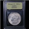 Image 4 : ***Auction Highlight*** 1884-p Morgan Dollar $1 Graded GEM+ Unc By USCG (fc)