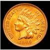 Image 2 : ***Auction Highlight*** 1909 Indian Cent 1c Graded GEM+ Unc RD By USCG (fc)
