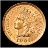 Image 2 : ***Auction Highlight*** 1904 Indian Cent 1c Grades Gem+ Unc RD (fc)