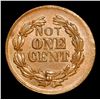 Image 3 : 1863 Not One Cent Civil War Token 1c Grades Select+ Unc BN