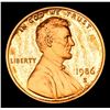 Image 2 : 1986-s Lincoln Cent 1c Grades Gem++ Proof Red Deep cameo