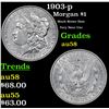Image 1 : 1903-p Morgan Dollar $1 Grades Choice AU/BU Slider