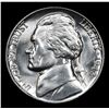 Image 2 : 1942-p Jefferson Nickel 5c Grades Choice Unc+ 5fs