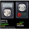 Image 1 : PCGS 1923-p Peace Dollar $1 Graded ms63 By PCGS