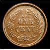 Image 3 : 1863 Indian Civil War Token 1c Grades Select AU