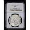 Image 2 : NGC 1921-p Morgan Dollar $1 Graded ms63 By NGC