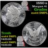 Image 1 : 1880-s Morgan Dollar $1 Grades Choice Unc DMPL