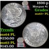 Image 1 : 1896-p Morgan Dollar $1 Grades Select Unc+ PL