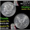 Image 1 : 1884-o Morgan Dollar $1 Grades Choice Unc+ PL