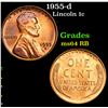 Image 1 : 1955-d Lincoln Cent 1c Grades Choice Unc RB