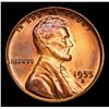 Image 2 : 1955-d Lincoln Cent 1c Grades Choice Unc RB