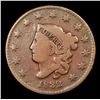 Image 2 : 1832 Coronet Head Large Cent 1c Grades vg+