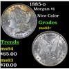 Image 1 : 1885-o Morgan Dollar $1 Grades Select+ Unc