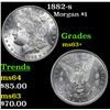 Image 1 : 1882-s Morgan Dollar $1 Grades Select+ Unc