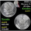 Image 1 : 1881-s Morgan Dollar $1 Grades Select+ Unc