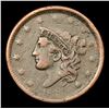 Image 2 : 1838 Coronet Head Large Cent 1c Grades vf+